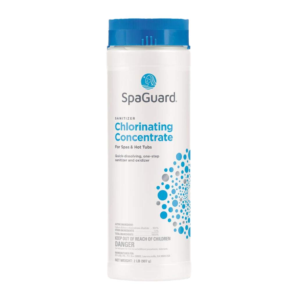 SpaGuard Spa Chlorinating Concentrate, 2 lb, 2 Pack