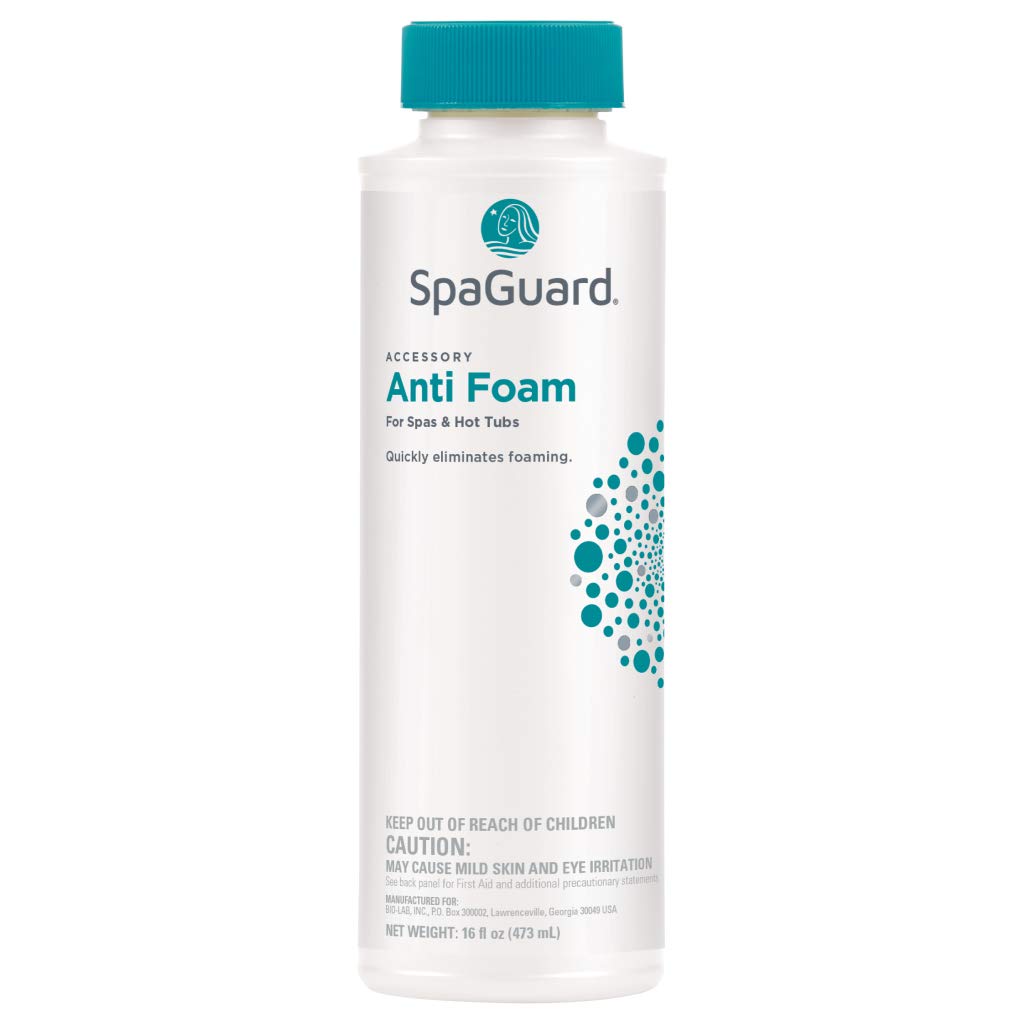 SpaGuard Spa Anti-Foam for Spas & Hot Tubs, 1 Pint, 3 Pack