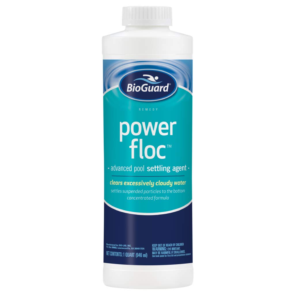 BioGuard PowerFloc Advanced Pool Settling Agent, 1 Quart, Single Pack