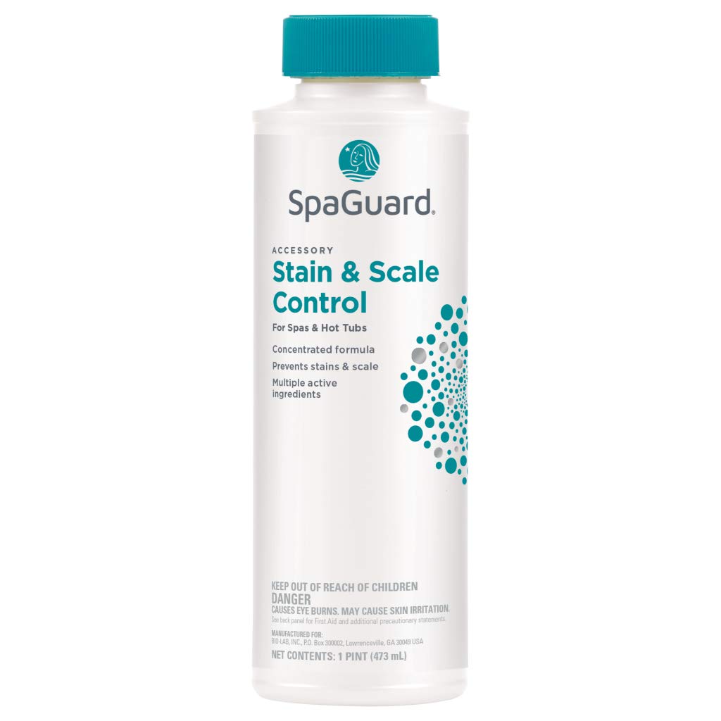 SpaGuard Stain & Scale Control for Spas & Hot Tubs, 1 Pint, 3 Pack
