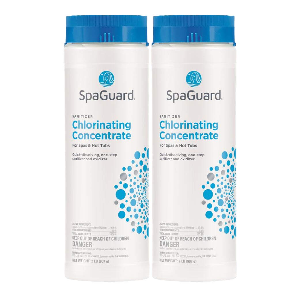 SpaGuard Spa Chlorinating Concentrate, 2 lb, 2 Pack