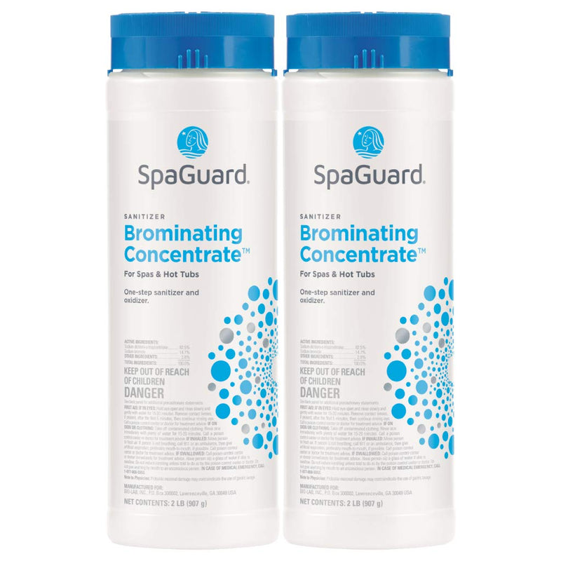 SpaGuard Brominating Concentrate for Spas & Hot Tubs, 2 lb, 2 Pack