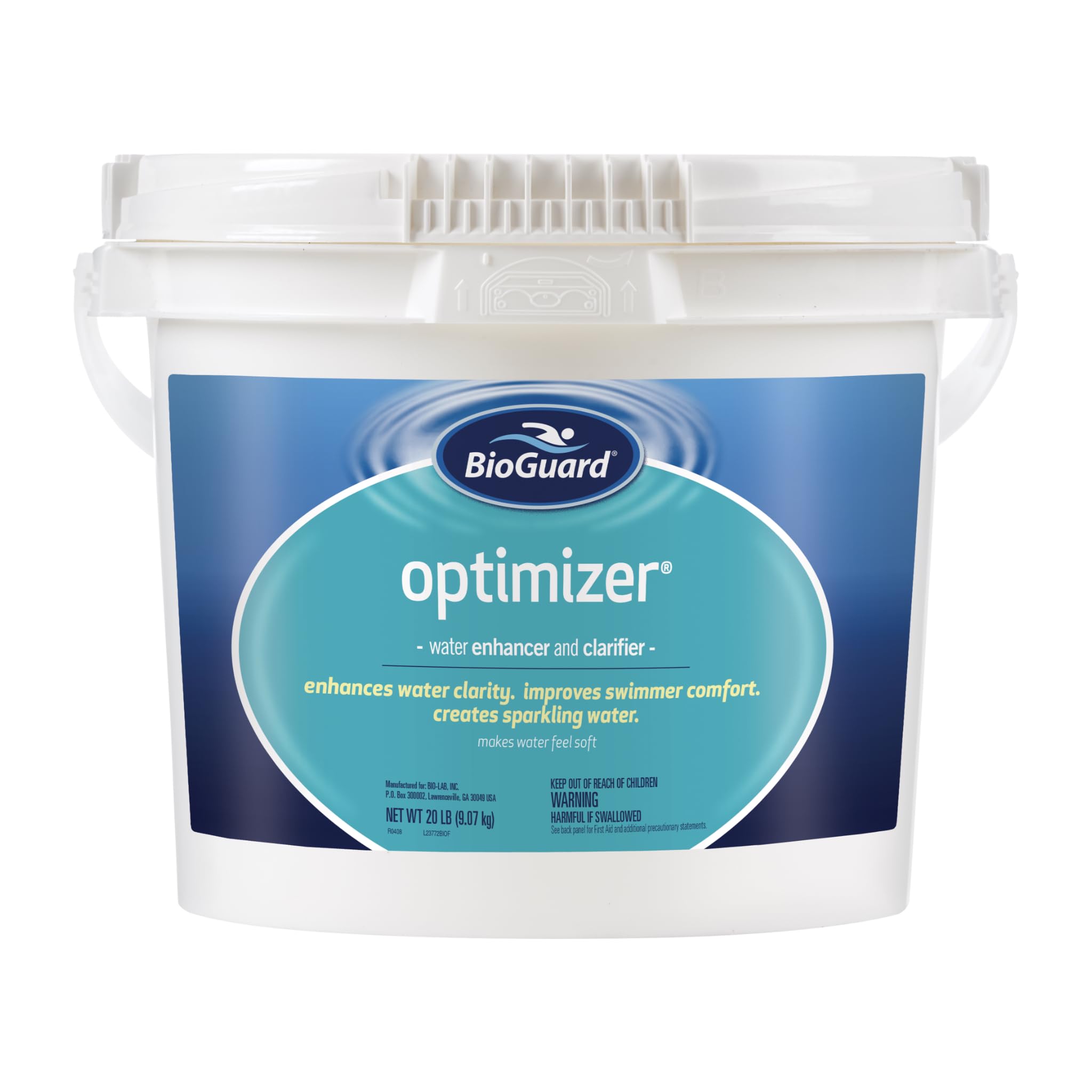 BioGuard Optimizer Pool Water Enhancer and Clarifier, 20 lb, Single Pack