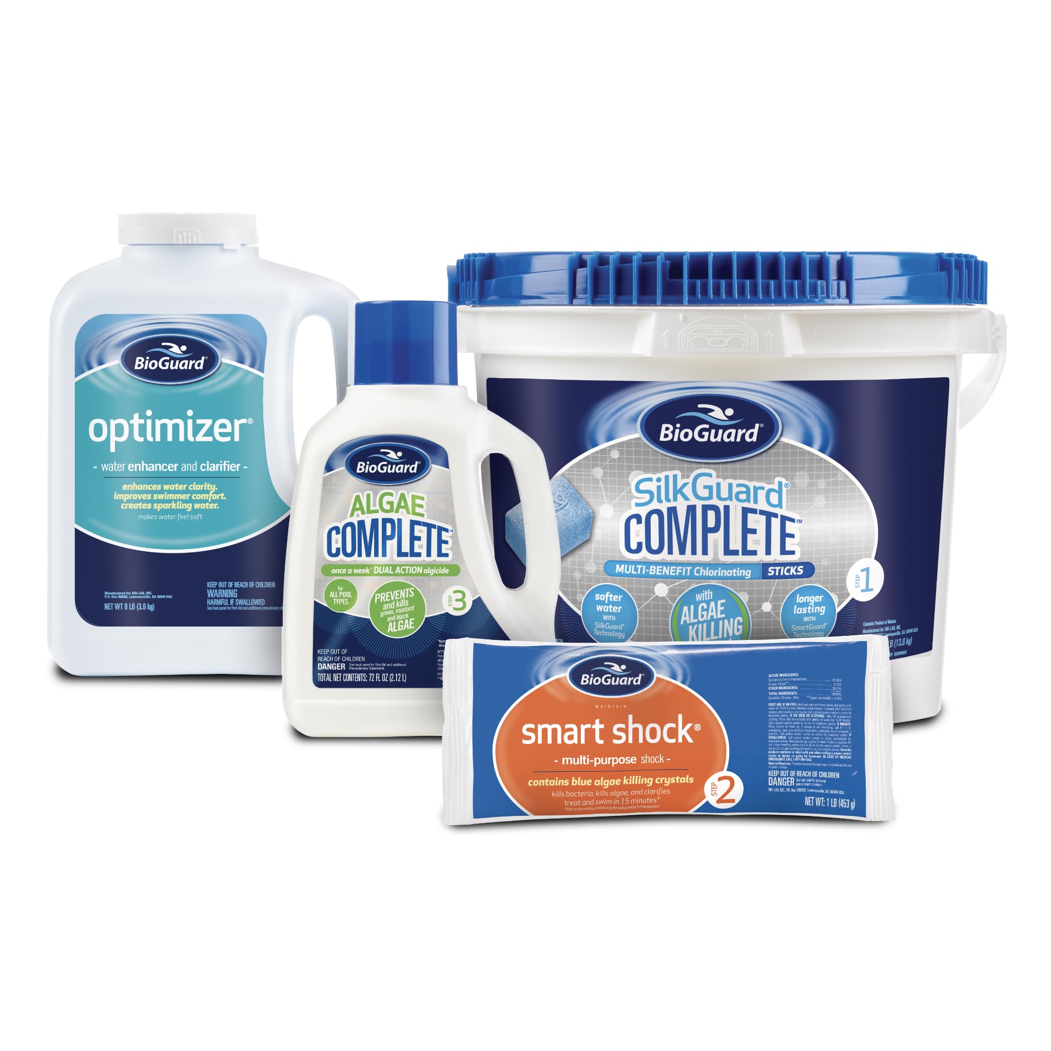 BioGuard Optimizer Pool Water Enhancer and Clarifier, 20 lb, Single Pack