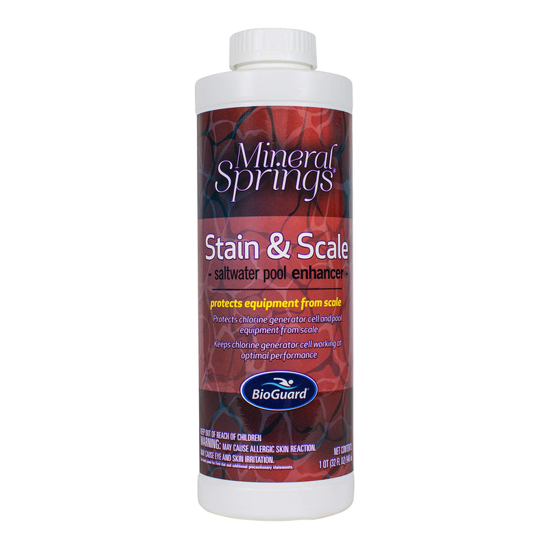 BioGuard Mineral Springs Stain and Scale, 1 Quart, Single Pack