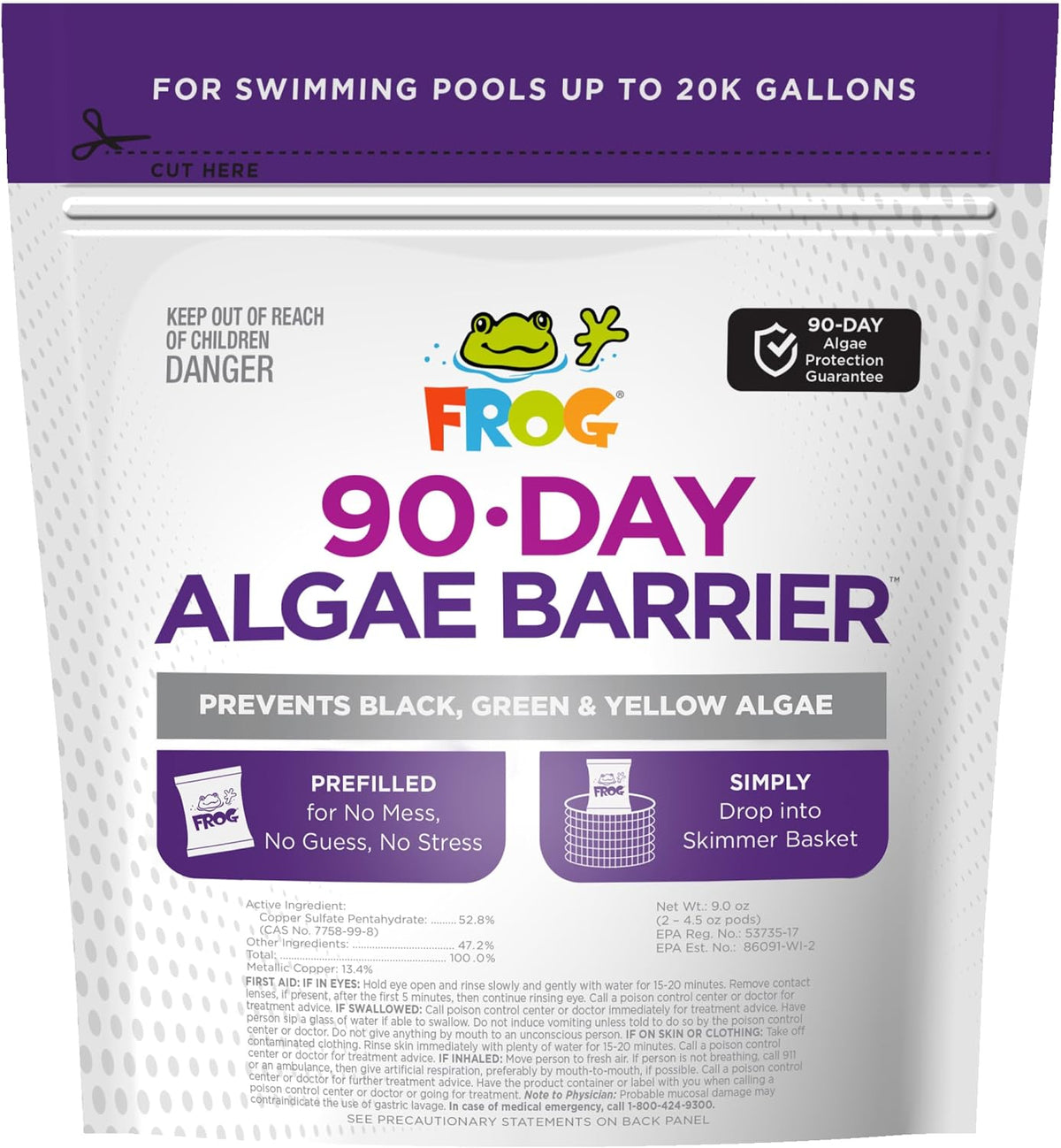 FROG 90 Day Algae Barrier