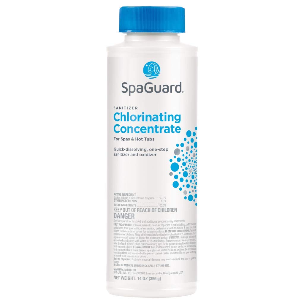 SpaGuard Spa Chlorinating Concentrate, 14 oz, Single Pack