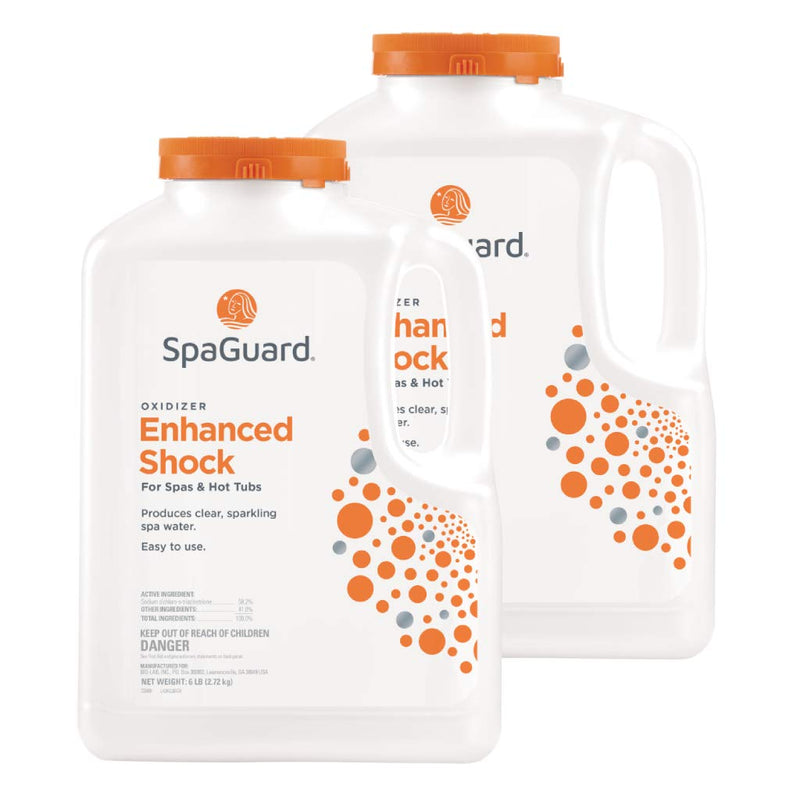 SpaGuard Enhanced Shock, 6 lb, 2 Pack