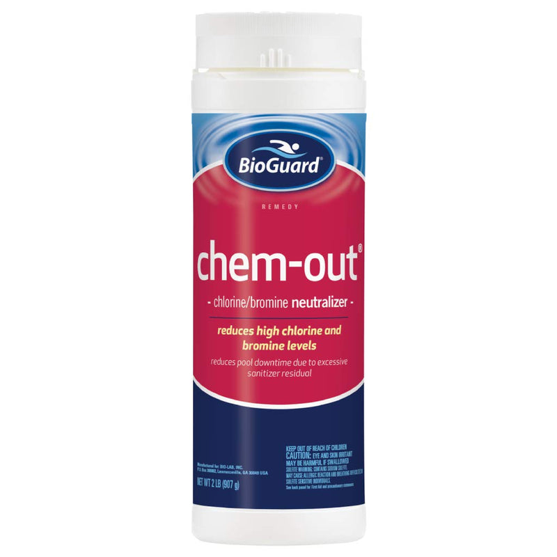 BioGuard ChemOut Chlorine & Bromine Neutralizer, 2 lb, Single Pack