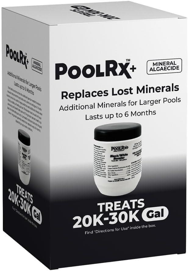 PoolRx+Black/White Booster (20K - 30K Gallons)