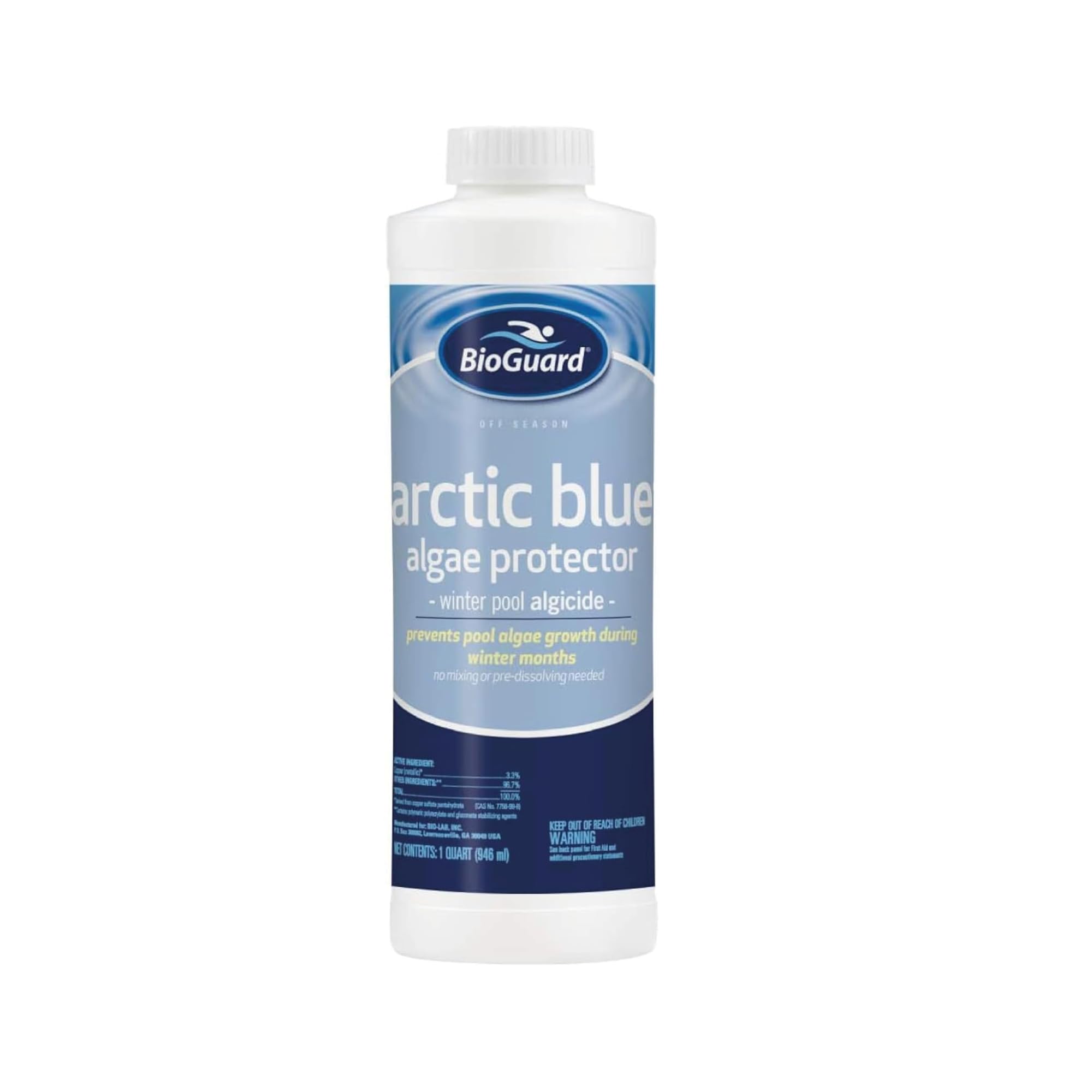 BioGuard Arctic Blue Algae Protector, 1 Quart, Single Pack