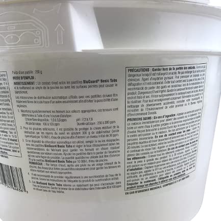 Bioguard Basic 3" Chlorine Tablets - 25 Lbs