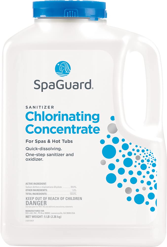 SpaGuard Spa Chlorinating Concentrate, 5 lb, Single Pack