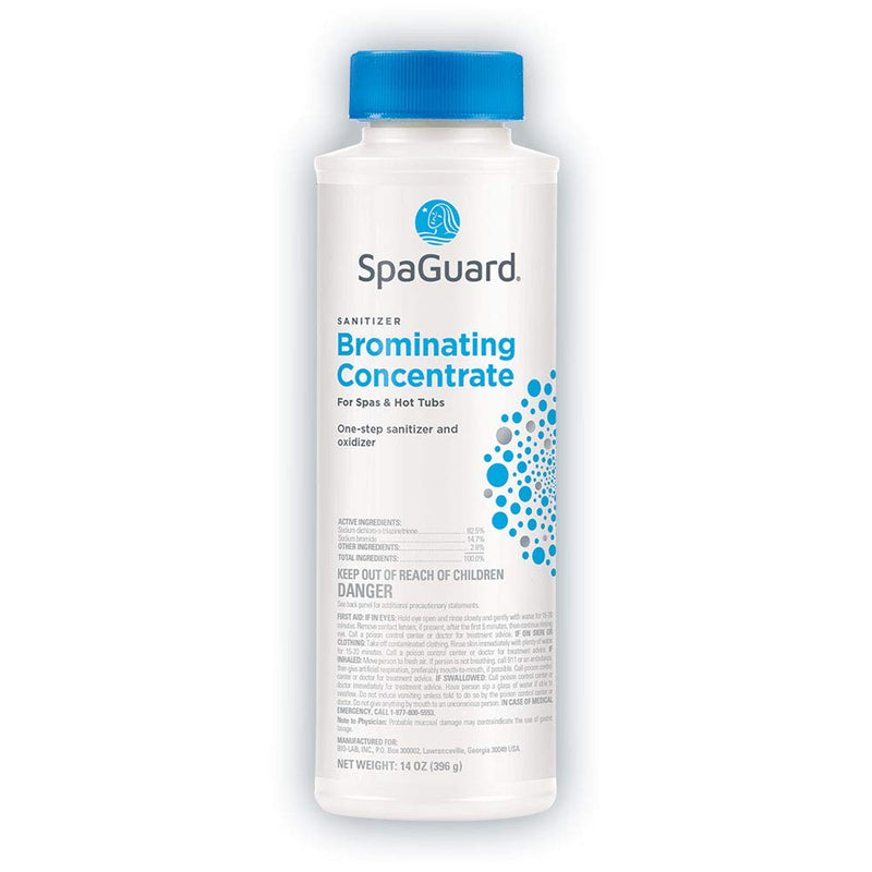 SpaGuard Brominating Concentrate for Spas & Hot Tubs, 14 oz, Single Pack
