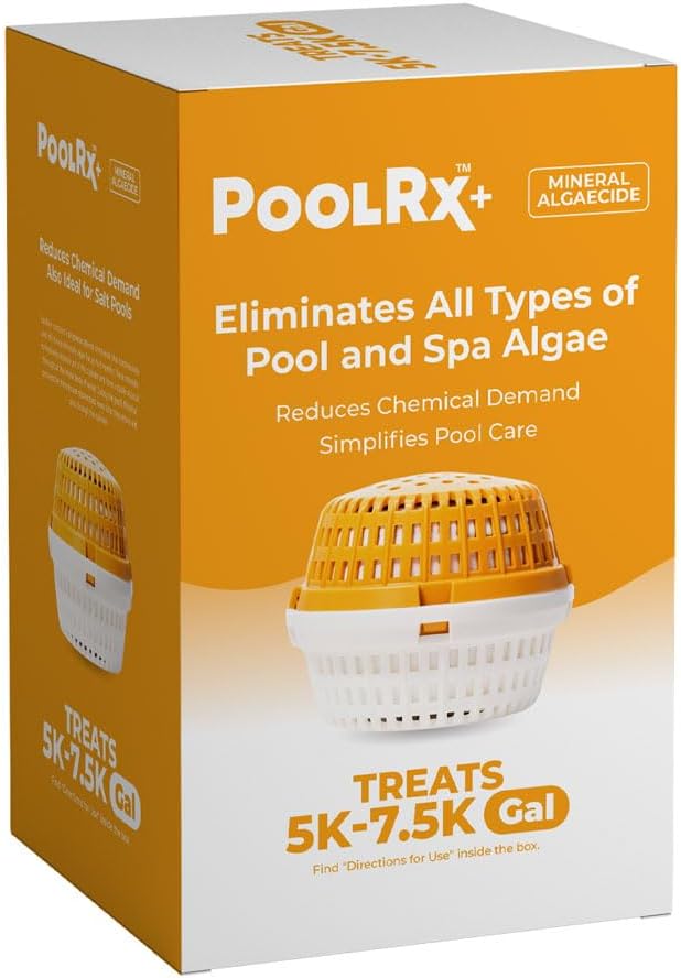 PoolRx+ Orange/White (5K - 7.5K Gallons)