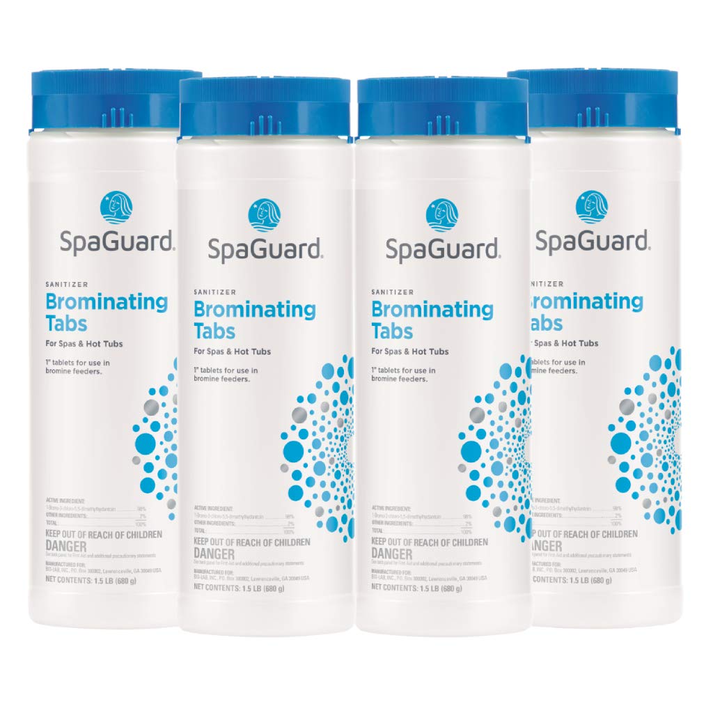 SpaGuard Brominating Tablets, 1.5 lb, 4 Pack