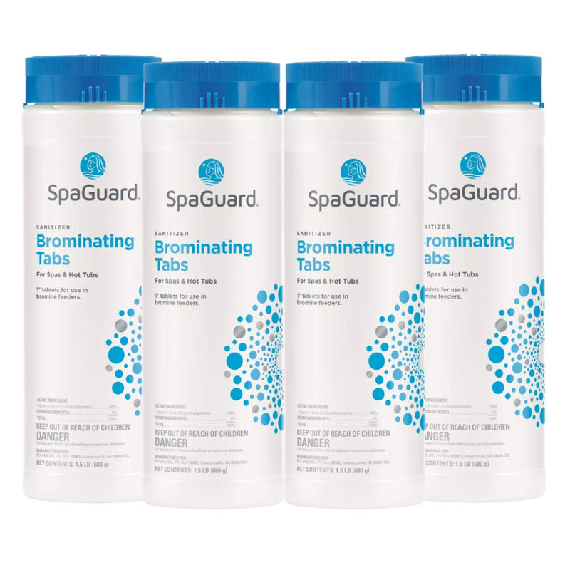 SpaGuard Brominating Tablets, 1.5 lb, 4 Pack