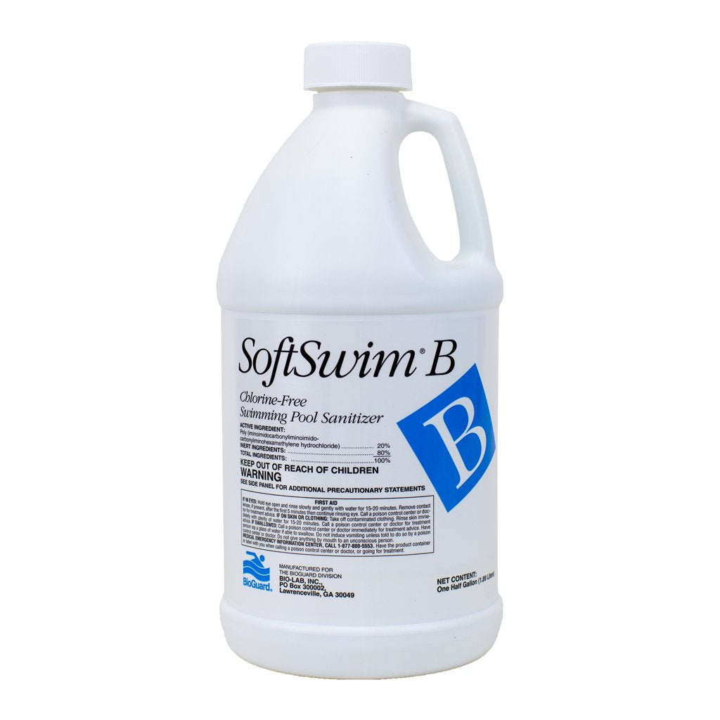 BioGuard SoftSwim B Non-Chlorine Sanitizer, 1/2 Gallon, Single Pack
