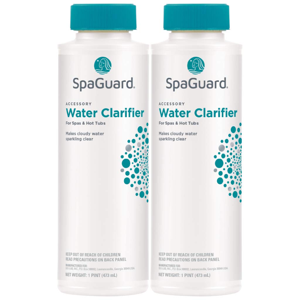 SpaGuard Spa Water Clarifier, 1 Pint, 2 Pack