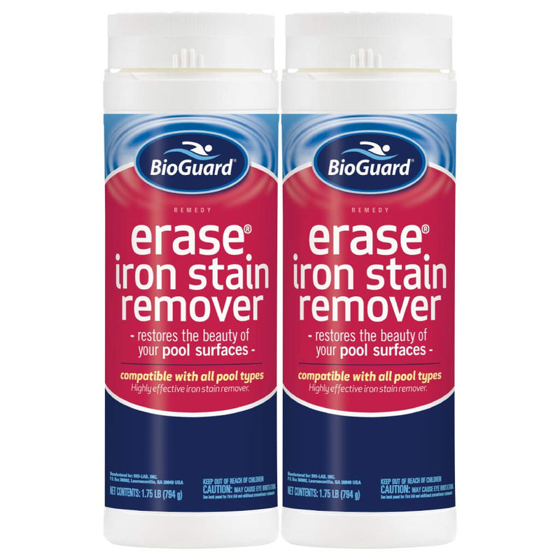 BioGuard Erase Iron Stain Remover, 1.75 lb, 2 Pack