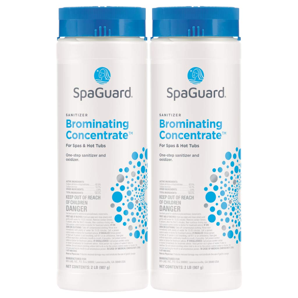 SpaGuard Brominating Concentrate for Spas & Hot Tubs, 2 lb, 2 Pack