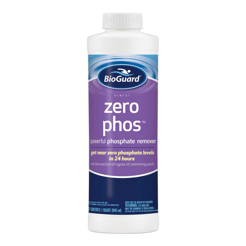 BioGuard Zero Phos Powerful Phosphate Remover, 1 Quart, Single Pack