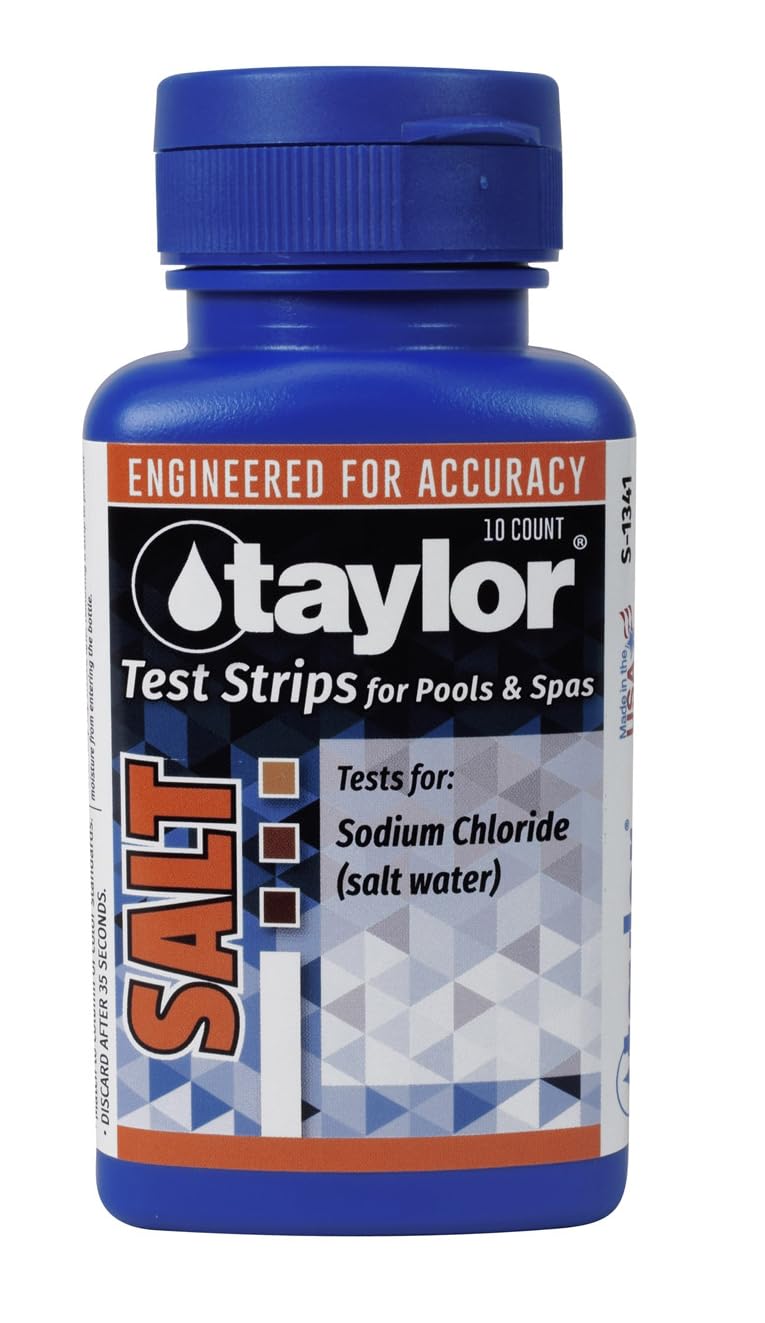 Taylor S-1341, Saltwater Test Strips (10 Count)