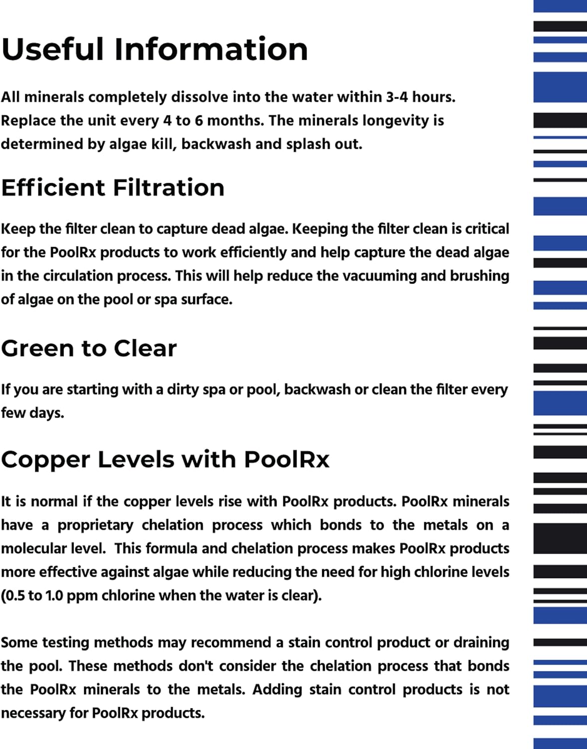 PoolRx+Black/White Booster (20K - 30K Gallons)
