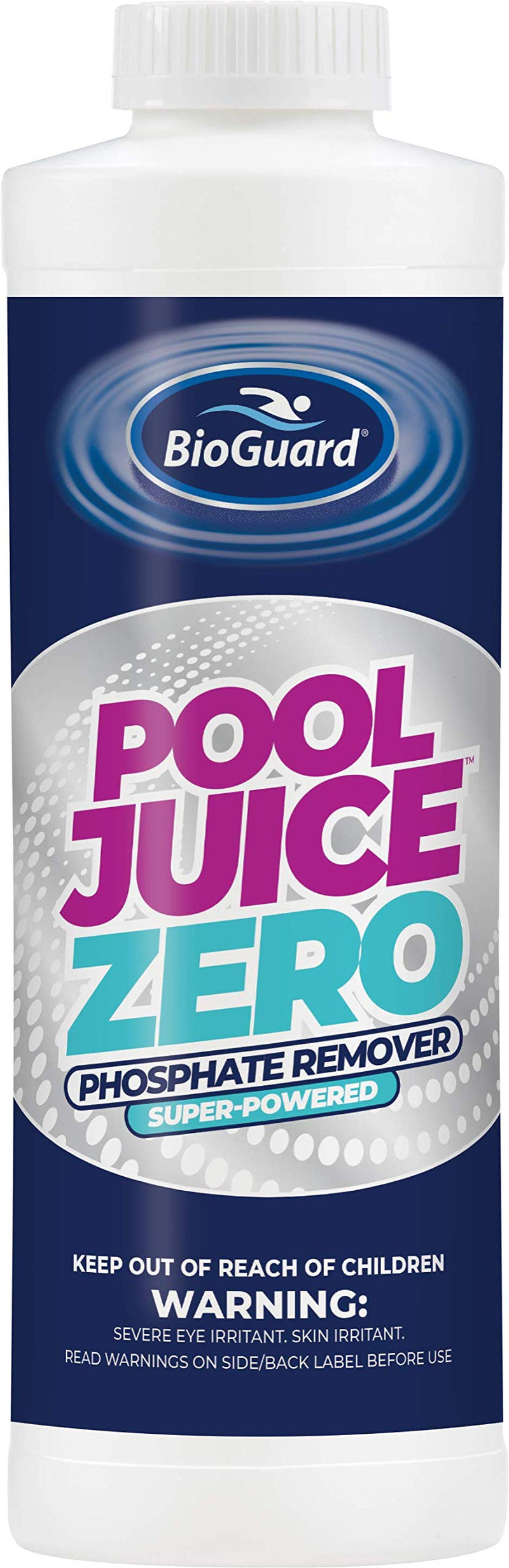 BioGuard Pool Juice Zero Phosphate Remover (Zero Phos), 1 Qt, Single Pack