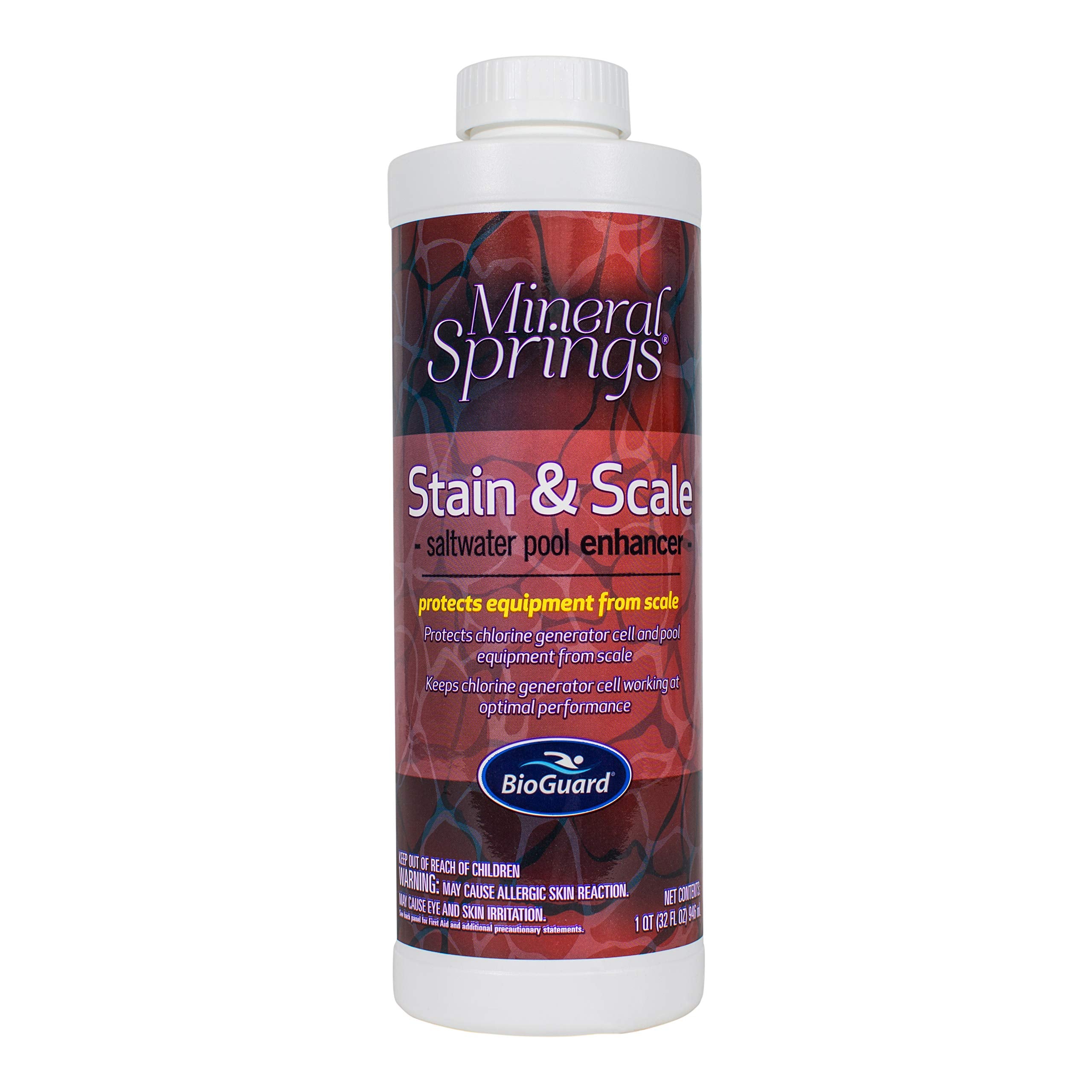 BioGuard Mineral Springs Stain and Scale, 1 Quart, Single Pack