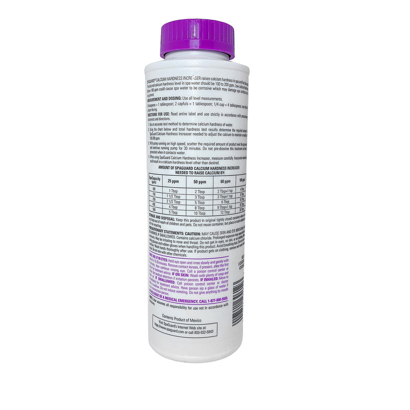 SpaGuard Spa Calcium Hardness Increaser, 12 oz, Single Pack