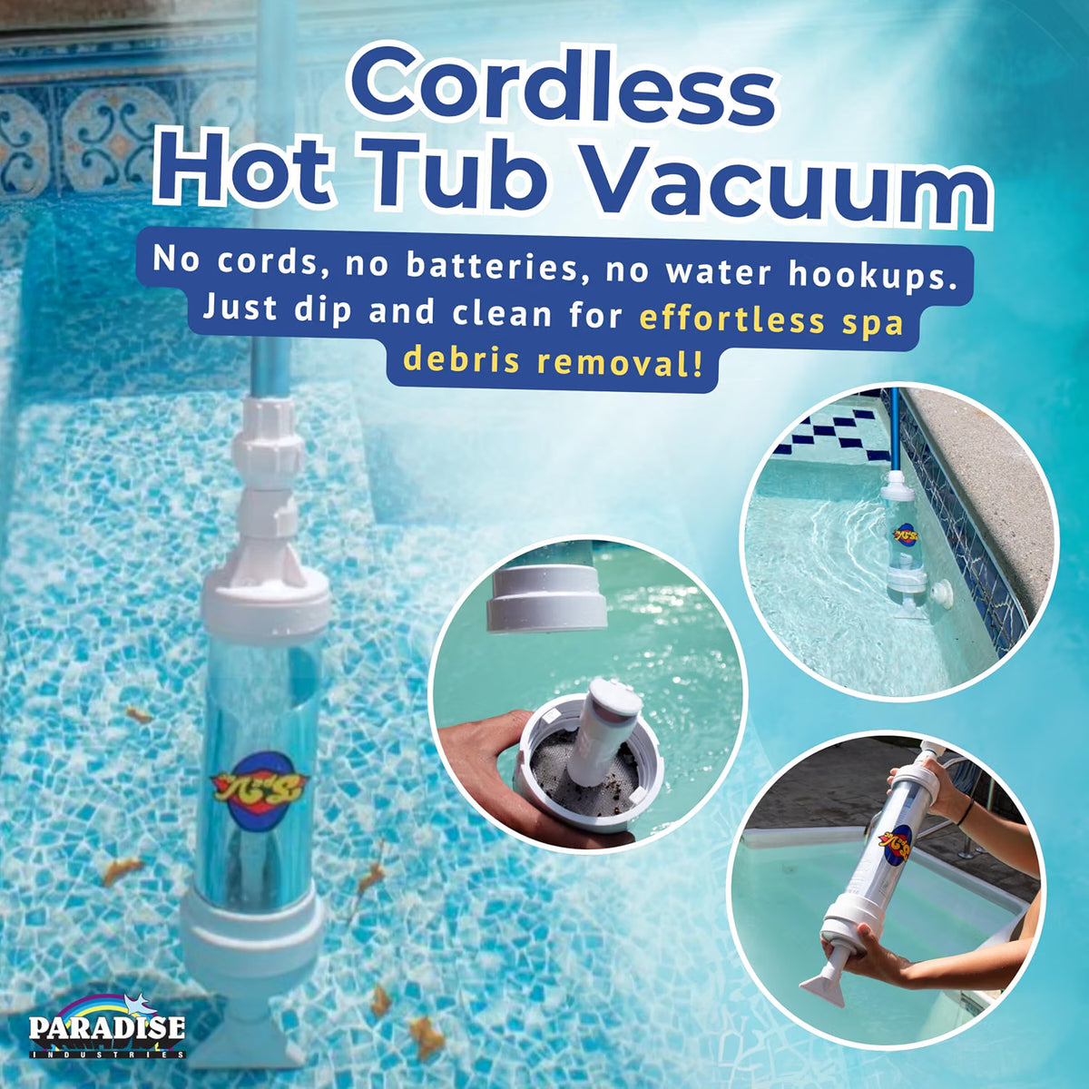 Rola-Chem 6250 Paradise Power Spa Vacuum