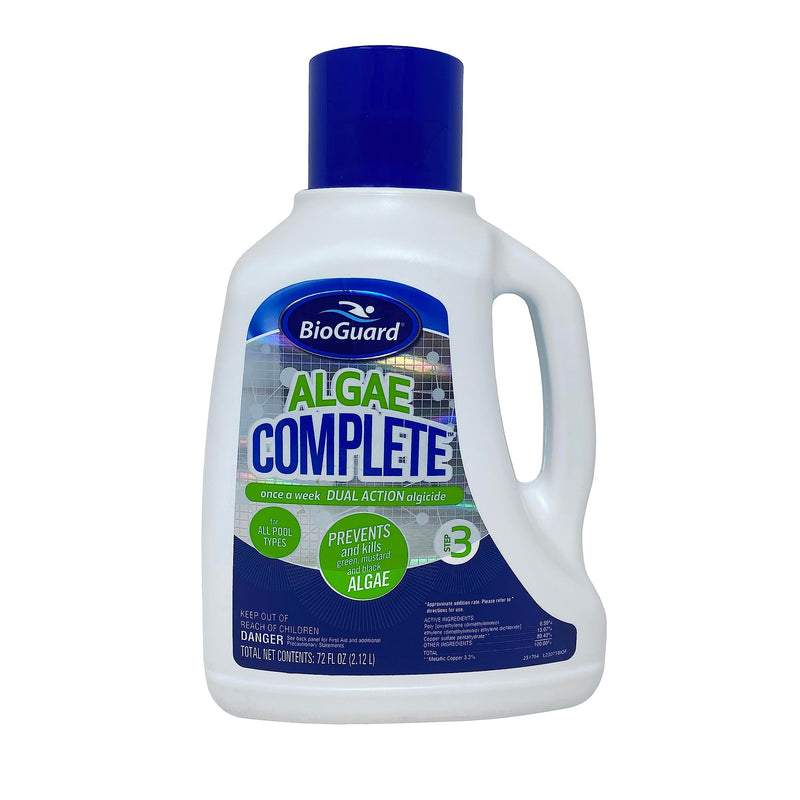 BioGuard Algae Complete Dual Action Algaecide, 2 Liter, Single Pack