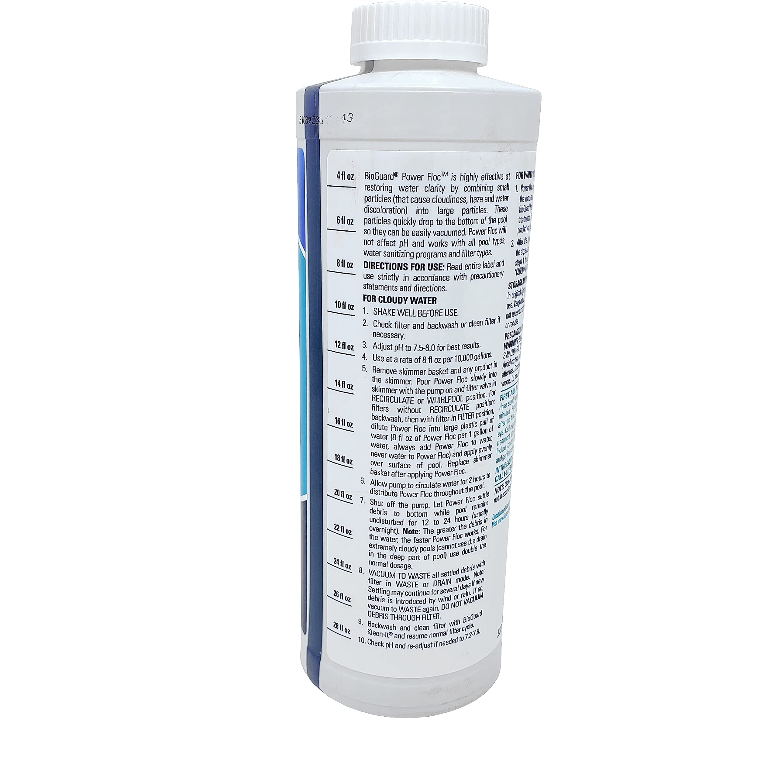 BioGuard PowerFloc Advanced Pool Settling Agent, 1 Quart, Single Pack