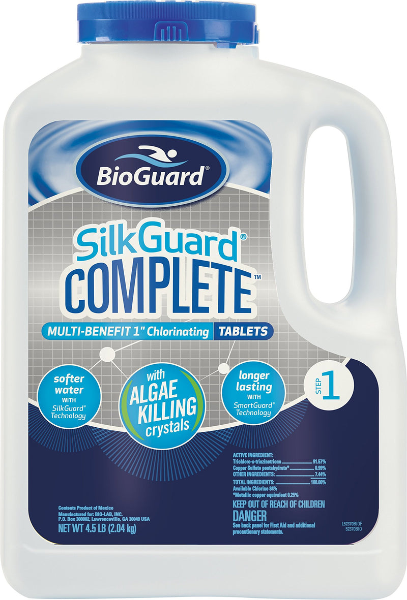 BioGuard SilkGuard Complete 1 Chlorinating Tablets, 4.5 lb, Single Pack