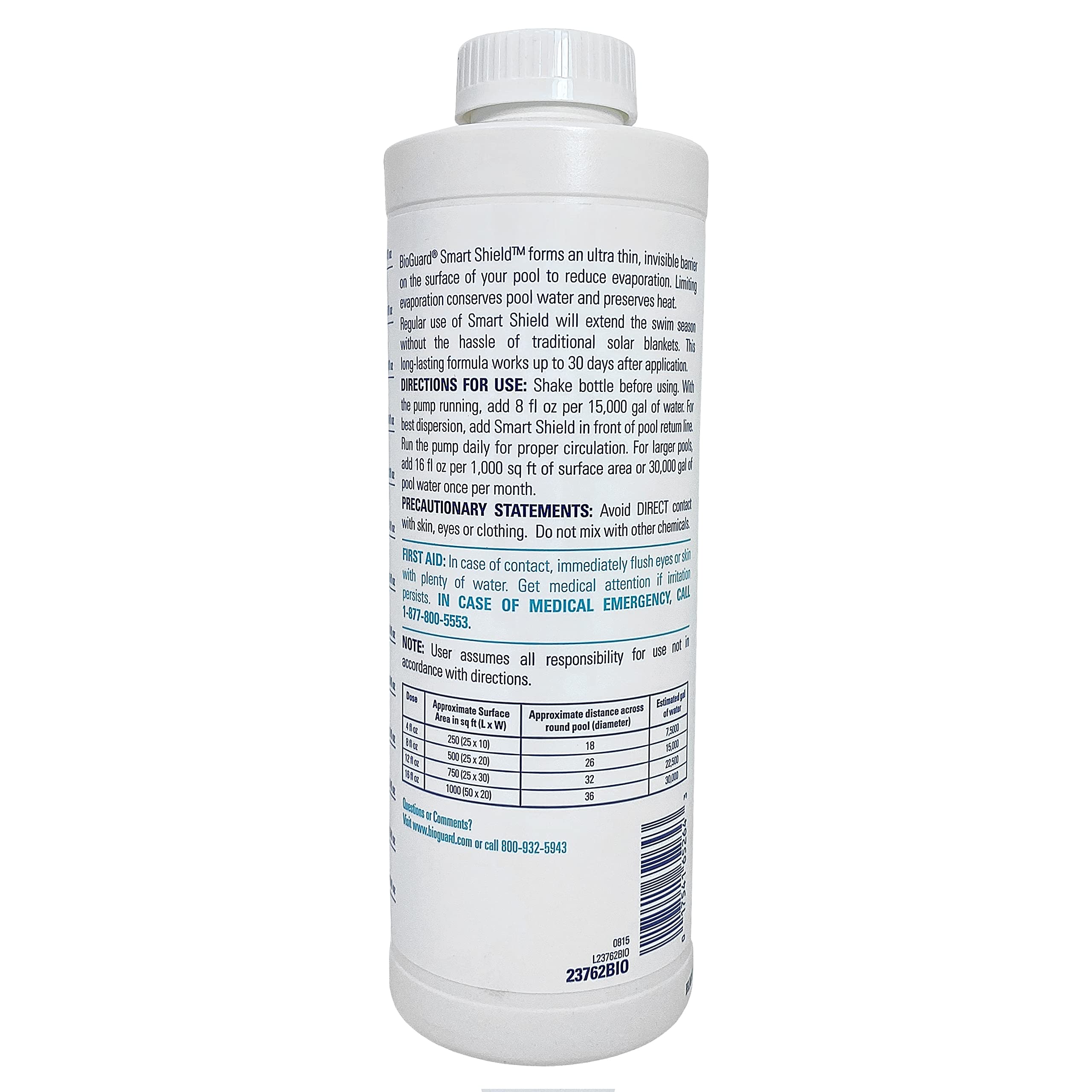 BioGuard Smart Shield Water Conserver, 1 Quart, Single Pack