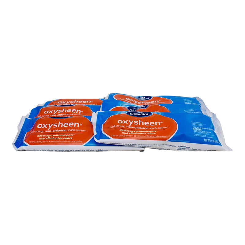 BioGuard Oxysheen, Non-Chlorine Shock Oxidizer, 1 lb, Pack of 6