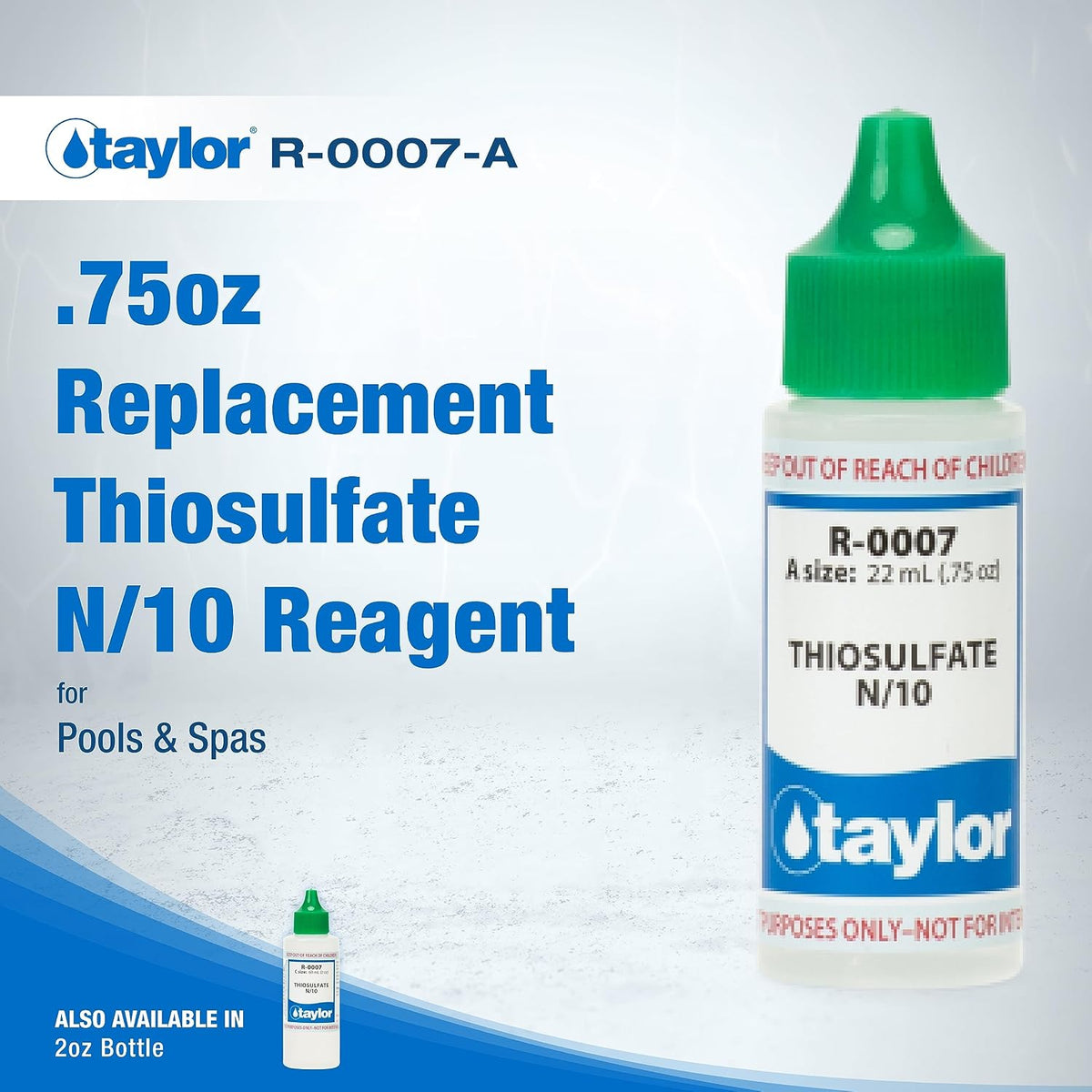 Taylor R-0007, Thiosulfate N/10