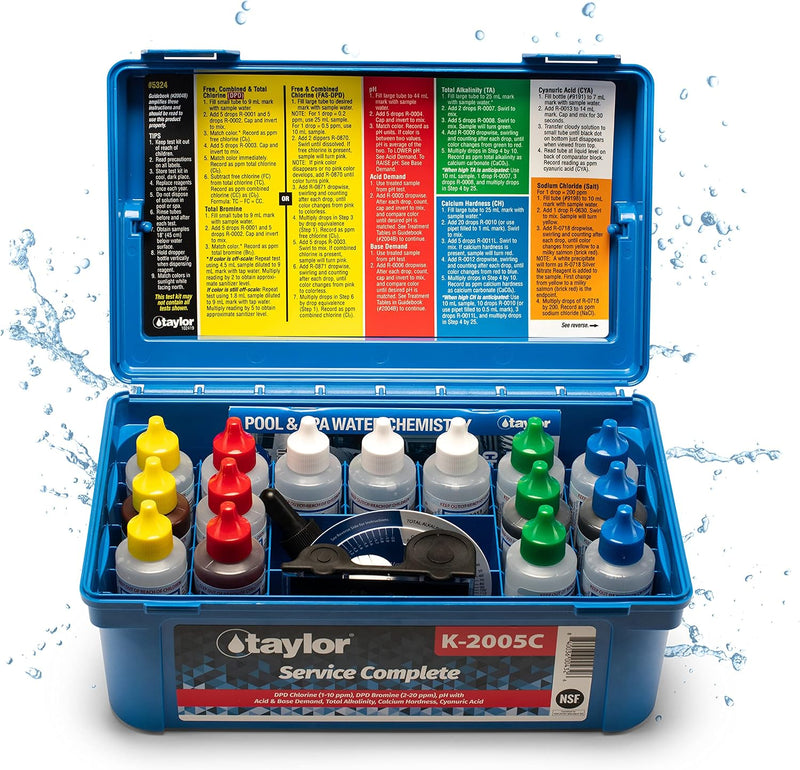 Taylor Technologies K-2005C, Service Complete Test Kit