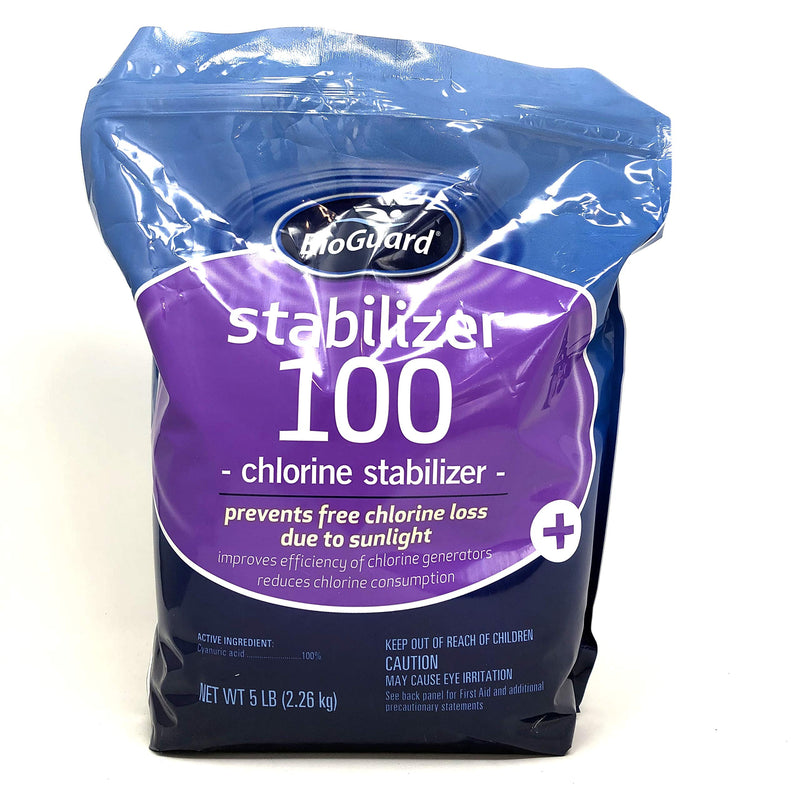 BioGuard Stabilizer 100 Chlorine Stablizer, 5 lb, Single Pack
