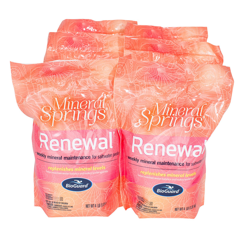 BioGuard Mineral Springs Renewal, 4 lb, Pack of 6