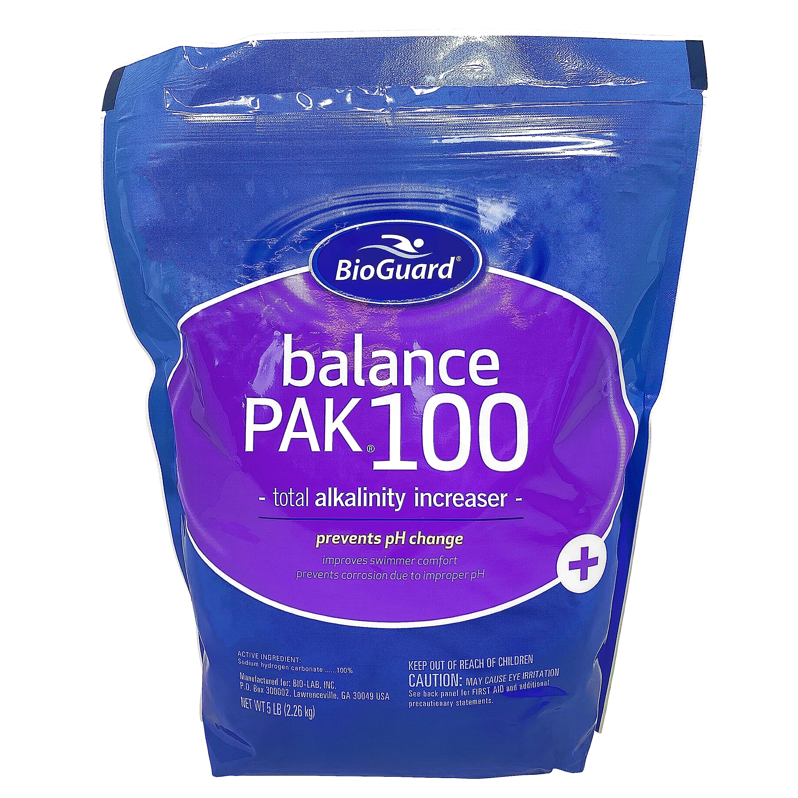 BioGuard Balance Pak 100 Total Alkalinity Increaser, 5 lb, Single Pack