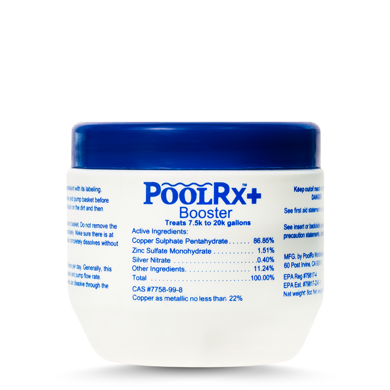 PoolRx+Blue/White Booster (7.5K - 20K Gallons)
